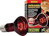 Exo Terra Heat-Glo Infrared Spot Lamp, 50-Watt/120-Volt