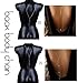 LOYALLOOK 6PCS Body Chain Jewelry Gold Bathing Suit Belly Waist Back Necklace Chain Bikini Beach Boho Chain Set for Women