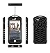 Sunwukin Spider Grid Outdoor Sport Cases for iPhone 7 Waterproof Case 4.7 inch, IP68 10ft Depth Under Water Shock Snow Dirt Dust Proof Durable Full Sealed Protective Cover - Black