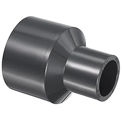 PATIKIL UPVC Reducer Pipe Fitting 1-1/2" x