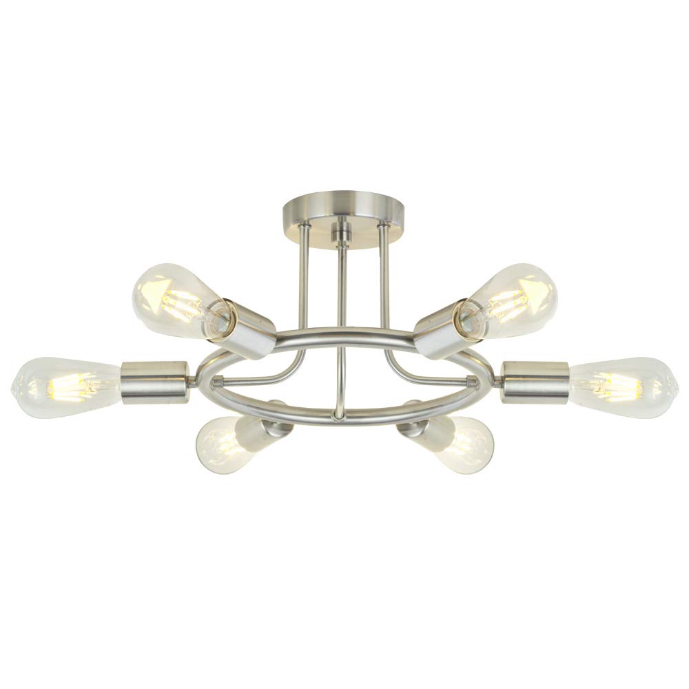 Best Semi Flush Mount Ceiling Light Dining Room The Best Home
