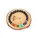 SROMAY 7 Chakra Lava Stone Diffuser Bracelet Crystal Reiki Healing Balancing Natural Gemstone Round Beads