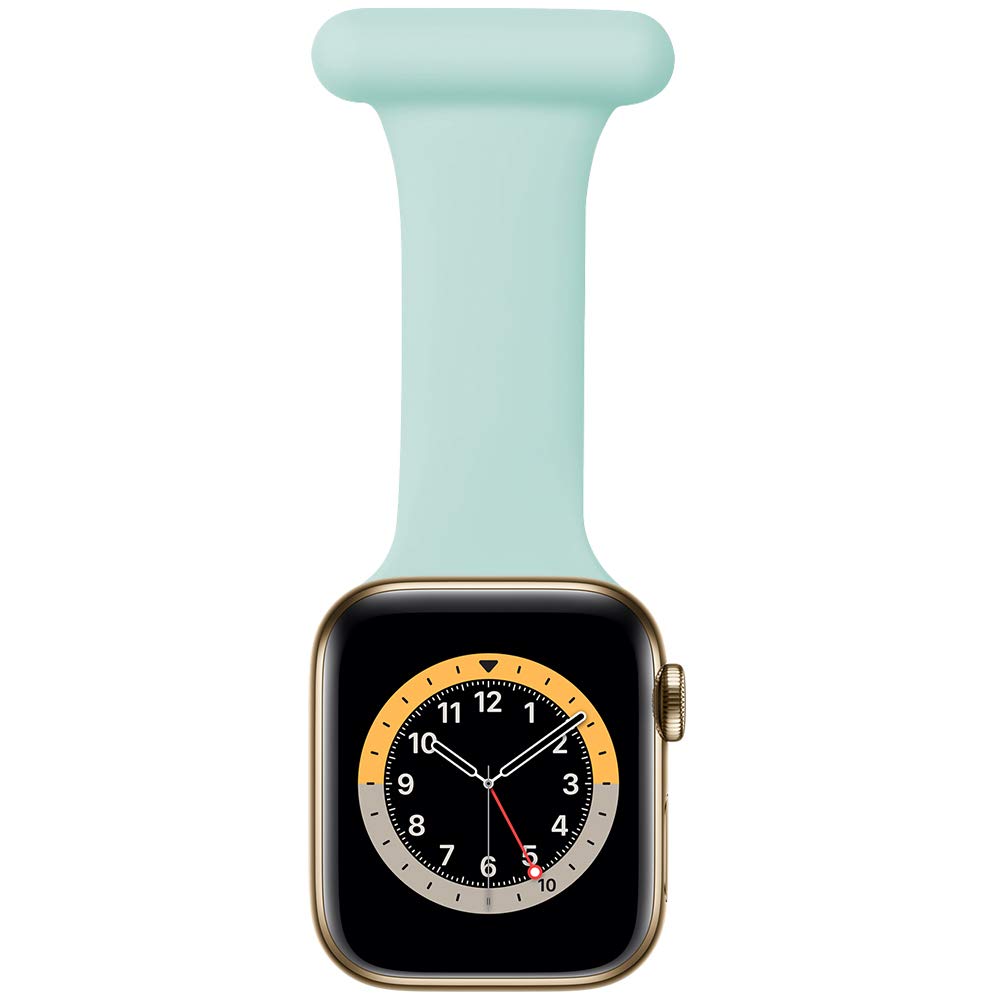 Compatible with Apple Watch Strap 38mm/40mm/41mm/42mm/44mm/45mm/46mm/49mm, Infection Control Design Pin Fob for Nurses Doctors Healthcare Paramedics