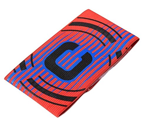 Ancefine Stripe Elastic Youth Soccer Captain Armband,5-Pack (Mix Color) - Thumbnail 5