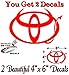 Street Legal Decals 2 Little Devil Toyota Racing 6