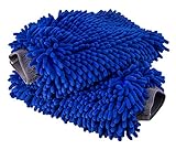 Relentless Drive Ultimate Car Wash Mitt - 2 Pack Extra Large Size - Premium Chenille Microfiber Wash Mitt - Wash Glove - Lint Free - Scratch Free