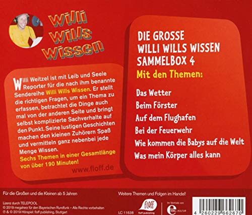 Willi Wills Wissen - Sammelbox 4 (6 Hörspiele) – Bild 3