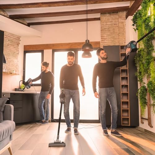 Scopa elettrica con cavo Conga Thunderbrush 560 Neo. 600 W, 2 in 1, Tecnologia ciclonica, Filtro ad alta efficienza, Raggio d’azione 6 m, Include 2 accessori, Cavo 4,5m — foto 8 di 8