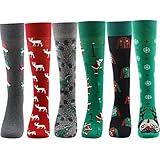 Novelty Dress Socks, Gmall Men's Funny Holiday Cute
