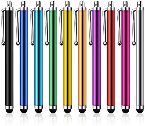 スタイラスペン アクセサリ サプライ ユニバーサル静電容量式タッチスクリーンスタイラス 10本セット すべてのデバイスに対応 車 バイク 10マルチカラー B086v7bg9f Lezgo Lezgo Ipad Iphone サムスン Kindle Touchに対応 送料無料 新品