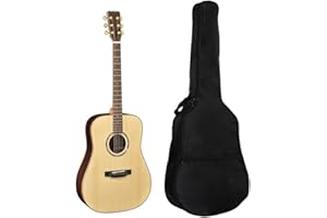 DONGAI 41-inch Acoustic Guitar Bag With Adjustable Shoulder Strap. Guitar Bag With Back Hanging Loop, Suitable for Acoustic Guitars, Electric Guitars, Bass Guitars, and Classical Guitars