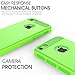 iPhone 5C Case, Rhidon Slim Shockproof Armor Case fit for iPhone 5C Hard Rugged Ultra Protective Back Rubber Cover with Dual Layer Impact Protection for iPhone 5C (Grass Green)