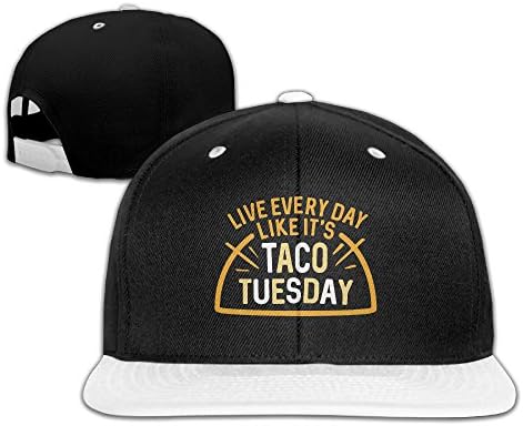 Live Every Day Like It's Taco Tuesday Hip-Hop Hat Baseball Cap