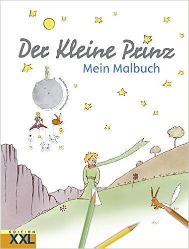 Der Kleine Prinz Mein Malbuch Mit Mobile Zum Selbstbasteln Amazon De Saint Exupery Antoine De Bucher