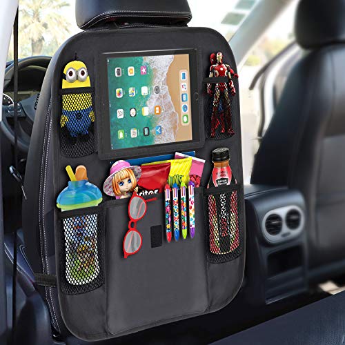 image for Car Back Seat Organizer Protector - JALIELL Car Organizer Back Seat wi