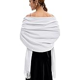 Pashmina Scarf and Shawl - Soft Women Pashminas Wrap for Wedding Evening Party dresses