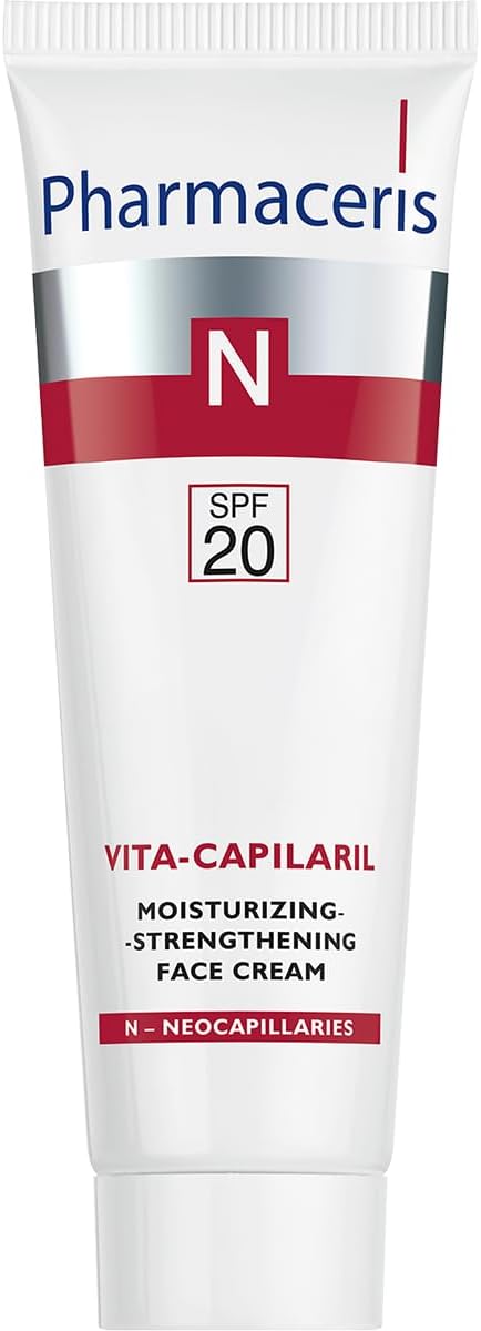 Pharmaceris N Vita-Capilaril Face Cream SPF 20 Redness Moisturiser 50ml