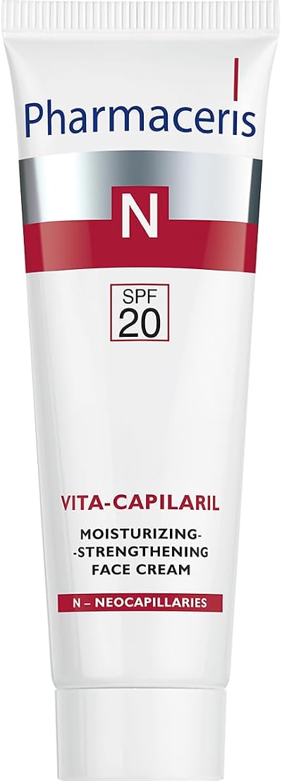 Pharmaceris N Vita-Capilaril Face Cream SPF 20 Redness Moisturiser 50ml