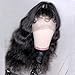 RULINDA 13x6 Deep Part Body Wave Lace Front Wigs Human Hair With Baby Hair Pre Plucked Brazilian Remy Hair Wigs Bleached Knots for Black Women Natural Hairline (18inches)