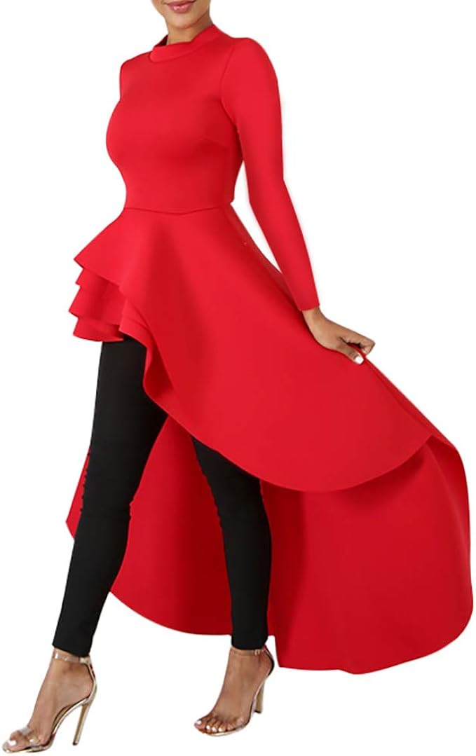 high low asymmetrical top