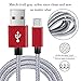 Micro USB Cable, Covery USB Cables 4 Pack (1x1ft, 2x4ft,1x6ft) Nylon Braided Micro USB Charger Fast Speed USB 2.0 for Samsung Galaxy S7 Edge/S7, Nexus, Sony, Nokia, Android charger and More (Grey)