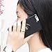 ICONFLANG for iPhone 6s / iPhone 6 Case with Ring Holder Kickstand Function, 360 Degree Rotating Ring Holder Grip Case Ultra Slim Thin Hard Cover for iPhone 6s / 6(4.7inch) (Black)