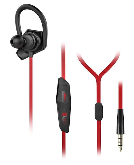 Venom E-Sports In Ear Stereo Gaming Headset für PS4 & Xbox One sowie allen Geräten mit 3,5mm Kopfhörer Buchse - 2,5mm Adapter