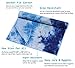 Ewedoos Yoga Towel with Anchor Fit Corners, 100% Microfiber Non Slip Yoga Towel, Super Soft, Sweat Absorbent, Ideal for Hot Yoga, Pilates and Workout. (Blue Dye, 72″ X 26″)thumb 2