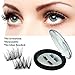 [Upgraded] RB Beauty False Magnetic Eyelashes 3D Reusable Fake Eyelashes , 6 Pairs 12 Pieces, Ultra Thin, Natural Look