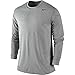 Nike Maroon Legend Long Sleeve Performance Shirt