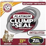 Arm &amp; Hammer Clump &amp; Seal Platinum Lightweight Litter, Multi-Cat, 11 Lbs