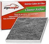 EPAuto CP374 (CF10374) Replacement for Toyota/Dodge/Pontiac Premium Cabin Air Filter includes Activated Carbon