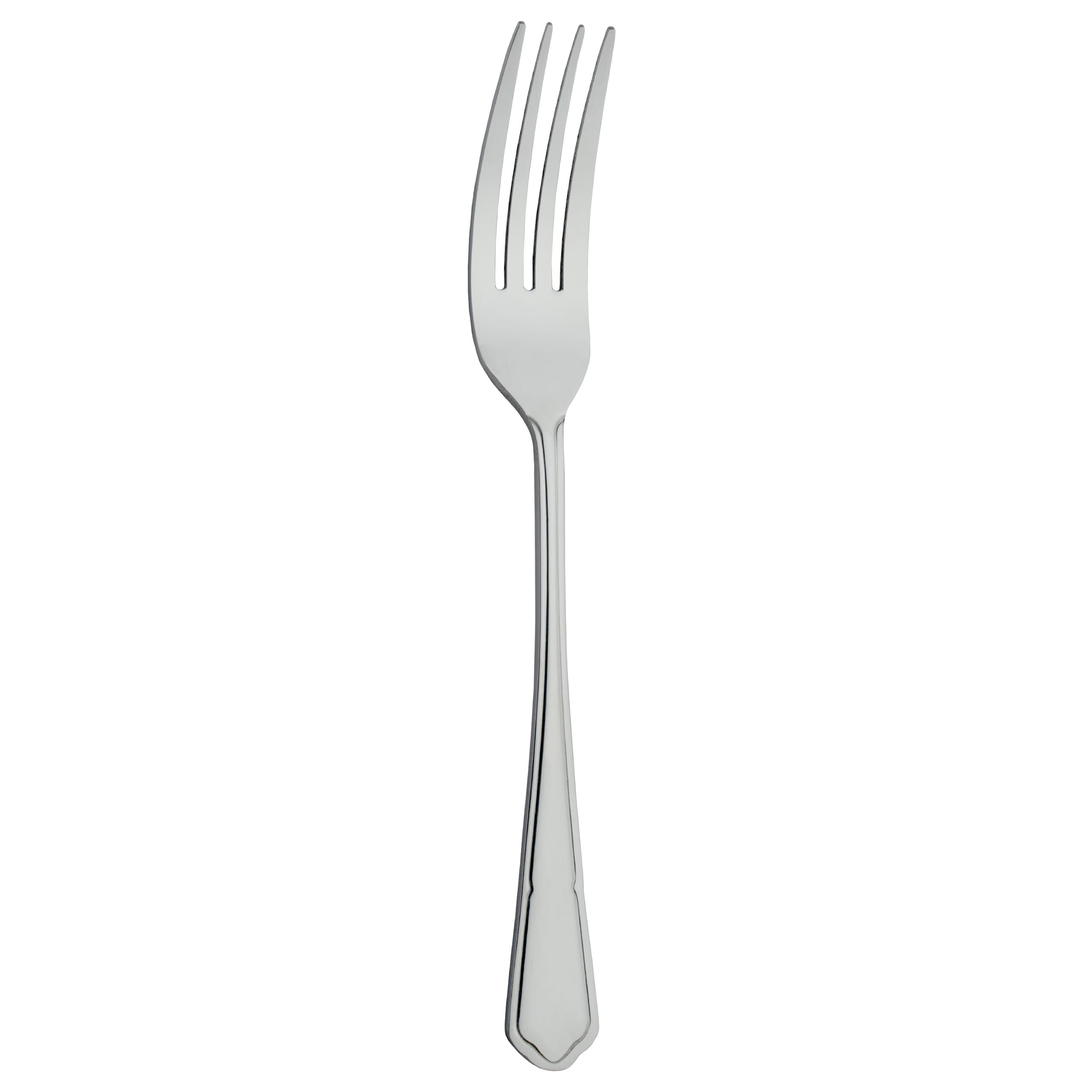 Grunwerg Dubarry Table Forks TAFDBR, 18/0 Stainless Steel, Set of 12, Durbarry