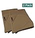 Rachael Ray Moppine Towel, 2pk - 2-in-1 Kitchen Towel and Pot Holder with 2 Heat Resistant Pockets to Grip Hot Cookware, Bakeware-Absorbent Kitchen Towels Perfect for Drying Dishes and Hands, Brown