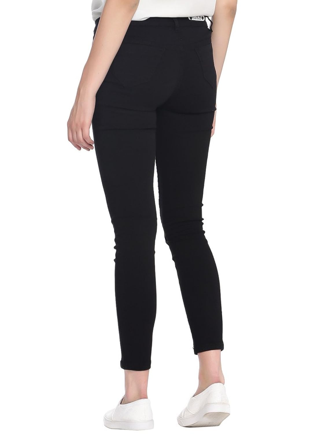 broadstar women denim black jeans