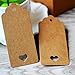 Christmas Gift Tags,100 Pcs Kraft Paper Gift Tags with String Vintage Gift Tags Craft Tags with Hollow Heart Wedding Party Price Tags with 66 Feet Jute Twine