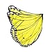 Fanciful Fabric Butterfly Wings, in Yellow