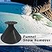 Magic Ice Scraper - Car Windshield Snow Removal Wiper - Snow Removal Funnel Tool - Cone-Shaped Windshield Ice Shovel -Snow Remover Deicer - Round Deicing Scraping Tool