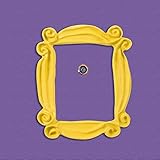 Peephole Frame, Like Monica's Door Frame,100% Handmade Yellow Door Frame What You Want and It's Great Present for a Fan