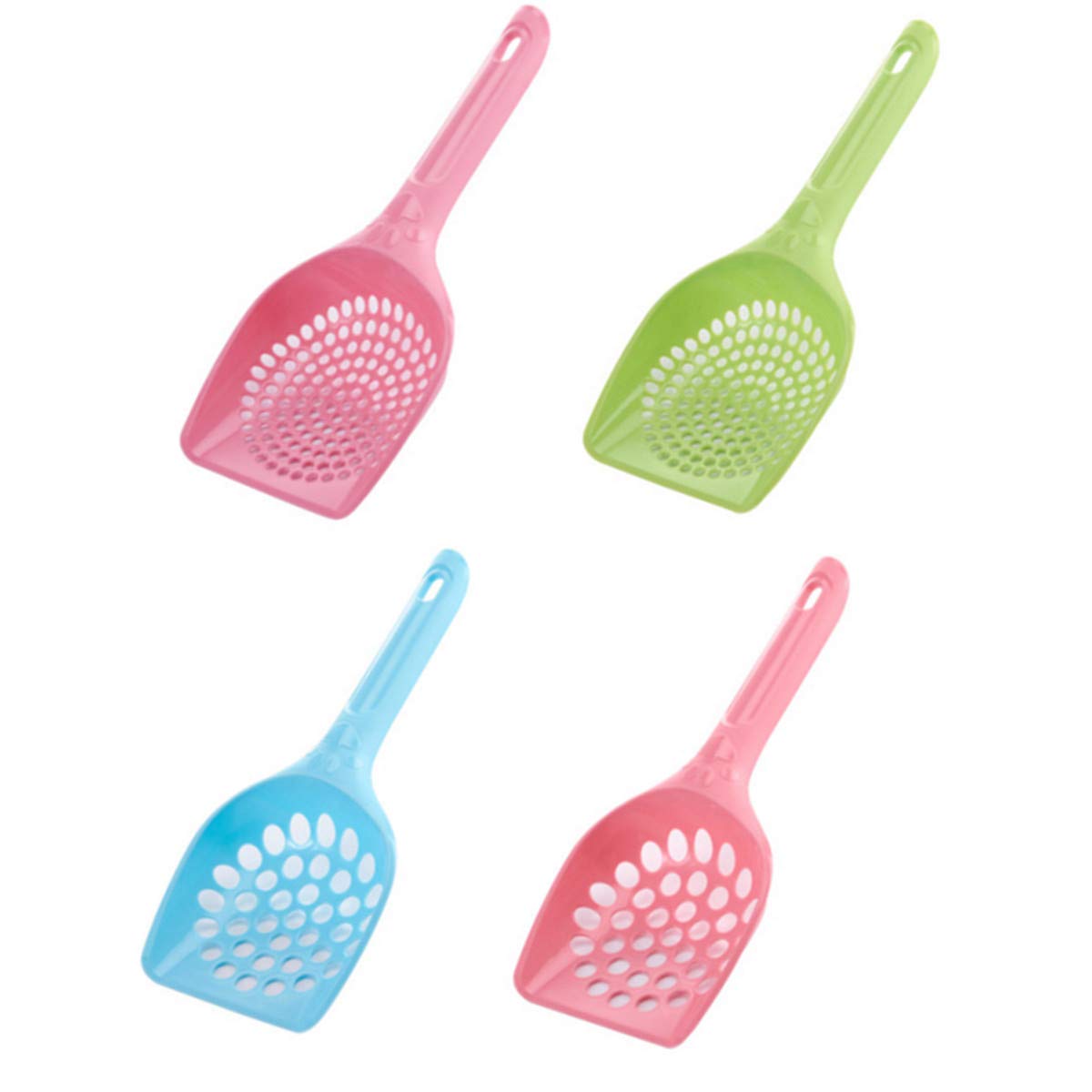 NA 4 Pcs Cat Litter Scoop Convenient and DurableCat Litter Shovel Pet Cleanning Tool for Cat and Dog