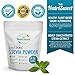 Organic 100% Pure Stevia Powder, 4 oz, Satisfies Sweet Cravings, Lowers Blood Sugar Levels for Diabetics, Bulk Powdered Stevia Extract Sweetener for Better Baking & Beverages, 800+ Servings by NatriSweet