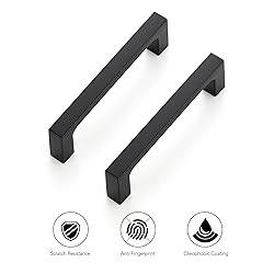 Ravinte 40 Pack 3-1/2 inch Hole Centers Matte Black