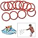 Toy Cubby Ring Toss Ring-a-Bottle Game Set, 2.5 Inches, 12 Pcs