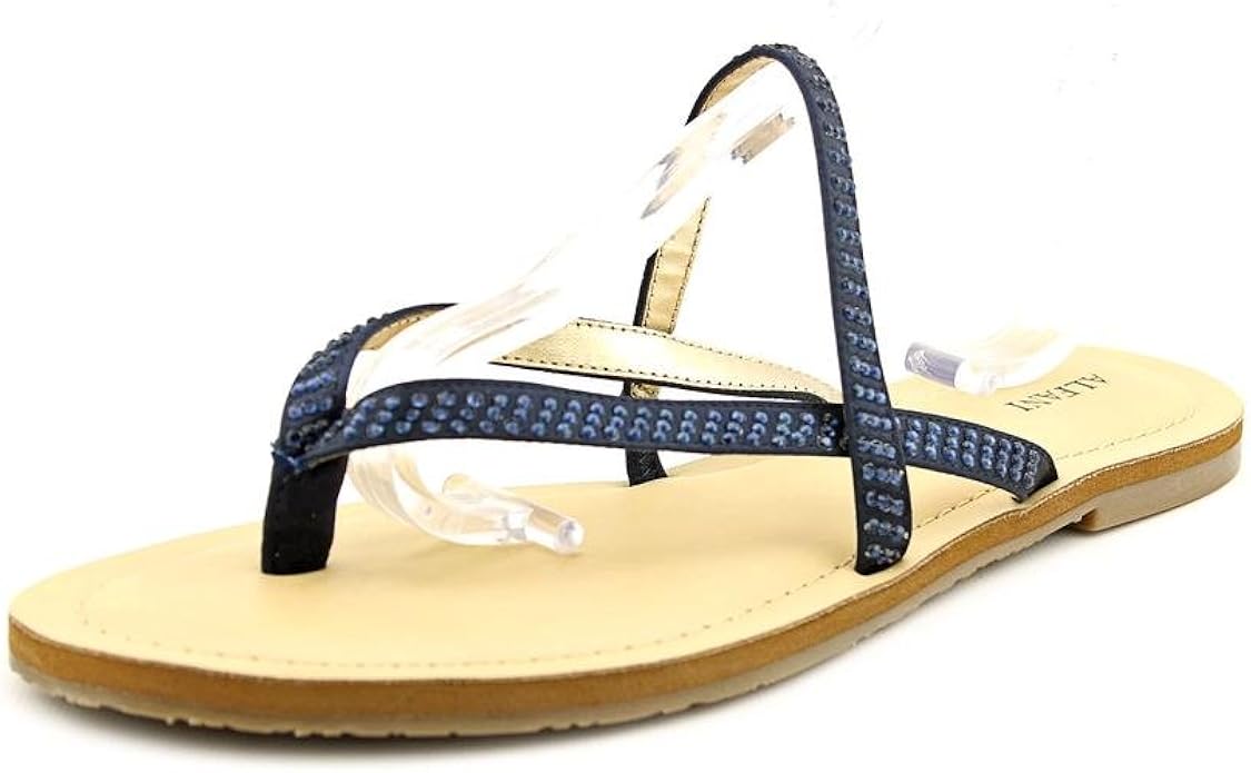 Amazon.com | Alfani Women's Pirsey Embellished Thong Sandals | Sandals