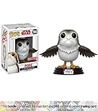 Funko PORG (Target Exclusive) POP! x Star Wars - The Last Jedi Vinyl Figure + 1 Official Star Wars Trading Card Bundle [#198]