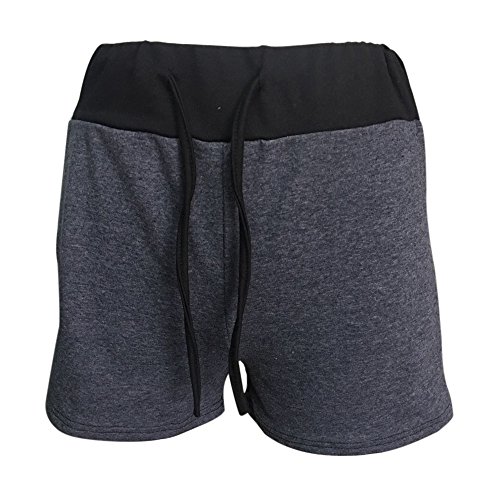 JOYFEEL Women's Summer Casual Camouflage Stretchy Shorts Elastic Drawstring Workout Yoga Active Athletic Pants