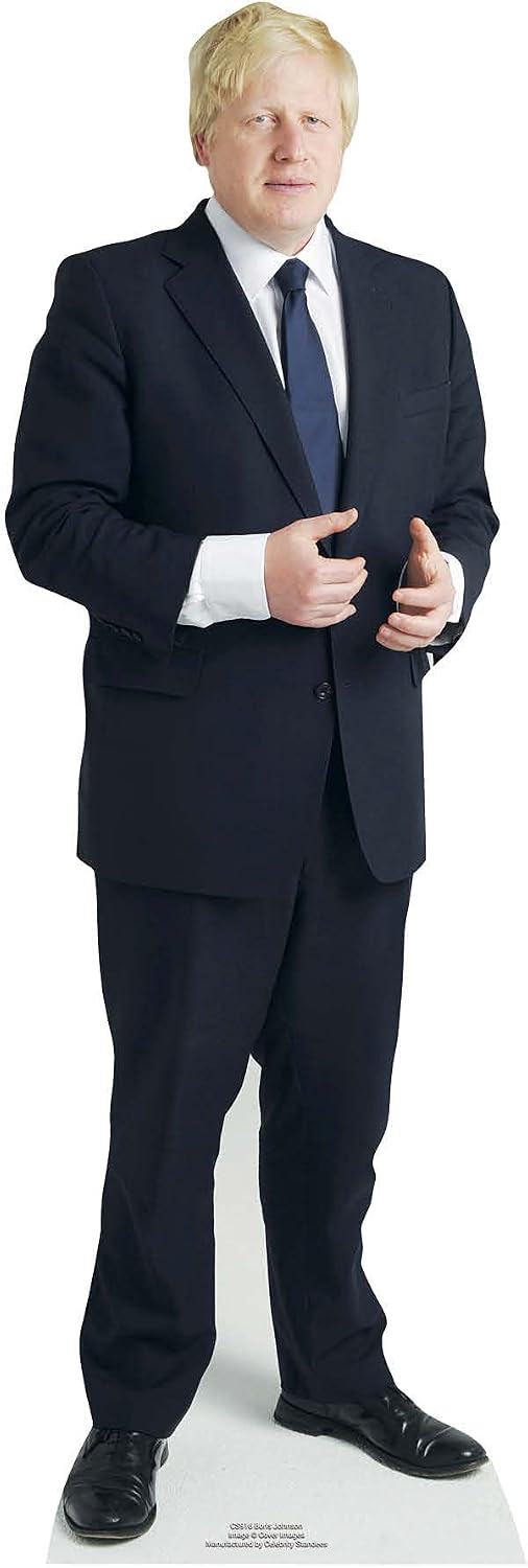 STAR CUTOUTS Ltd CS916 Boris Johnson (Star Mini Celebrity Cardboard Cutout), Multicolor, Solid, Multicolour, Regular