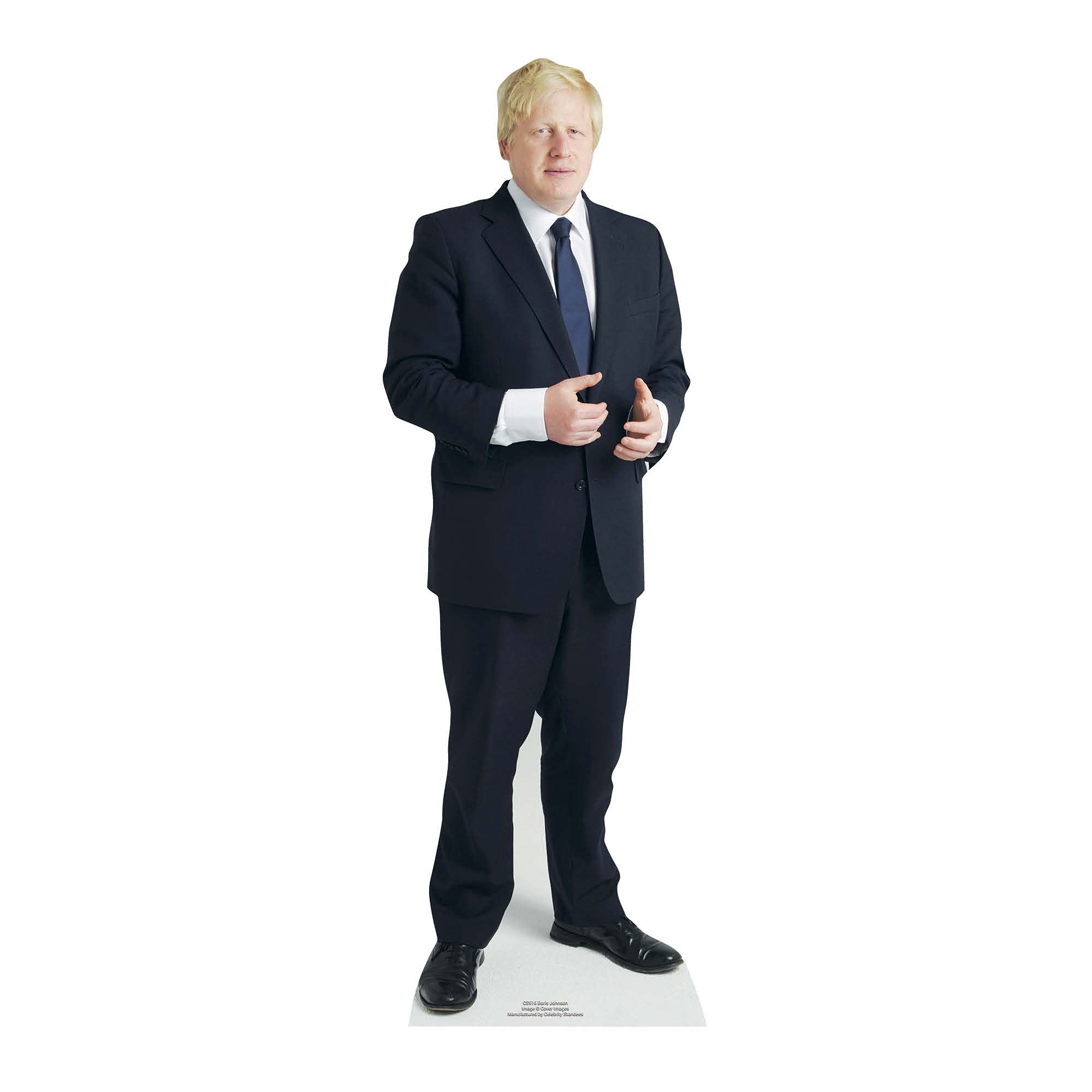 STAR CUTOUTS Ltd CS916 Boris Johnson (Star Mini Celebrity Cardboard Cutout), Multicolor, Solid, Multicolour, Regular