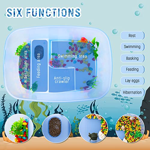 Rypet Baby Turtle Tank Starter Kit Reptile Terrariums Tortoise