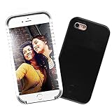 Spruce Selfie LED Light Case for Iphone 6/6s Cover with Rechargeable Backup Black